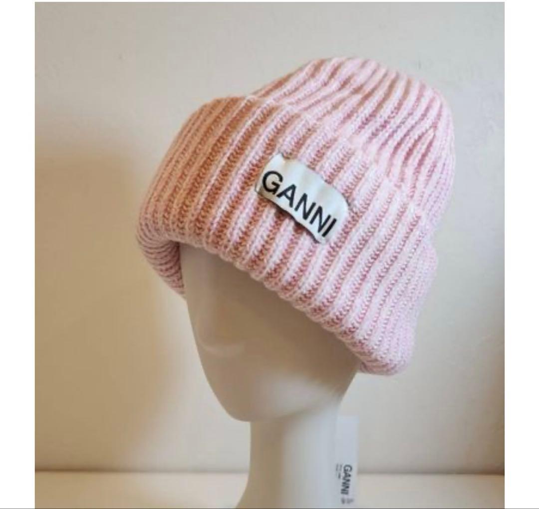 GANNI ニット帽ビーニー