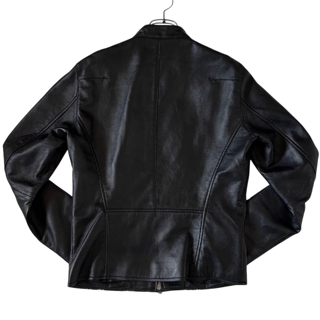 LICORICE リコリス　レザージャケット　シングル　羊革　ブラック　黒　L