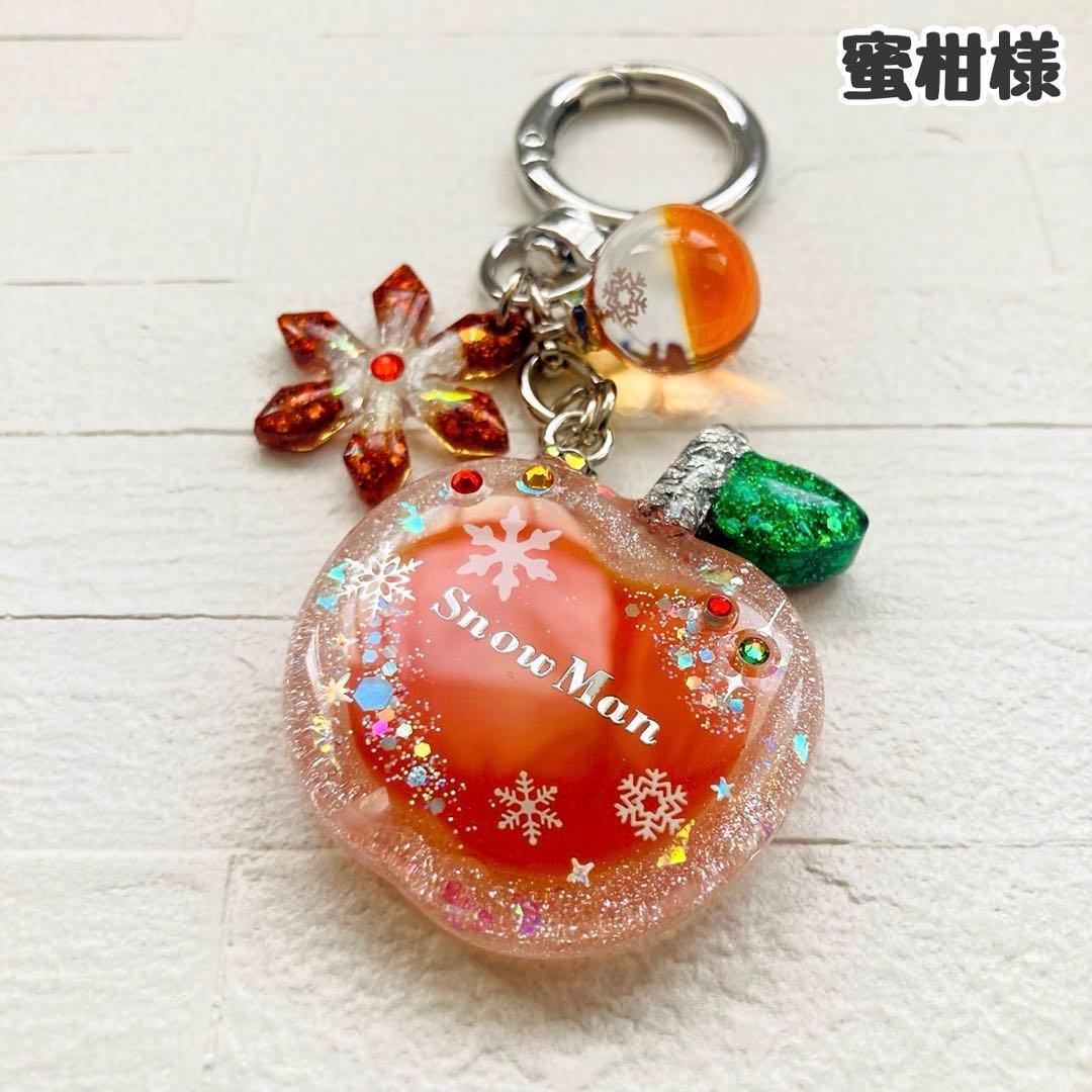 蜜館ページ　Man名入れチャーム、レジンキーホルダー