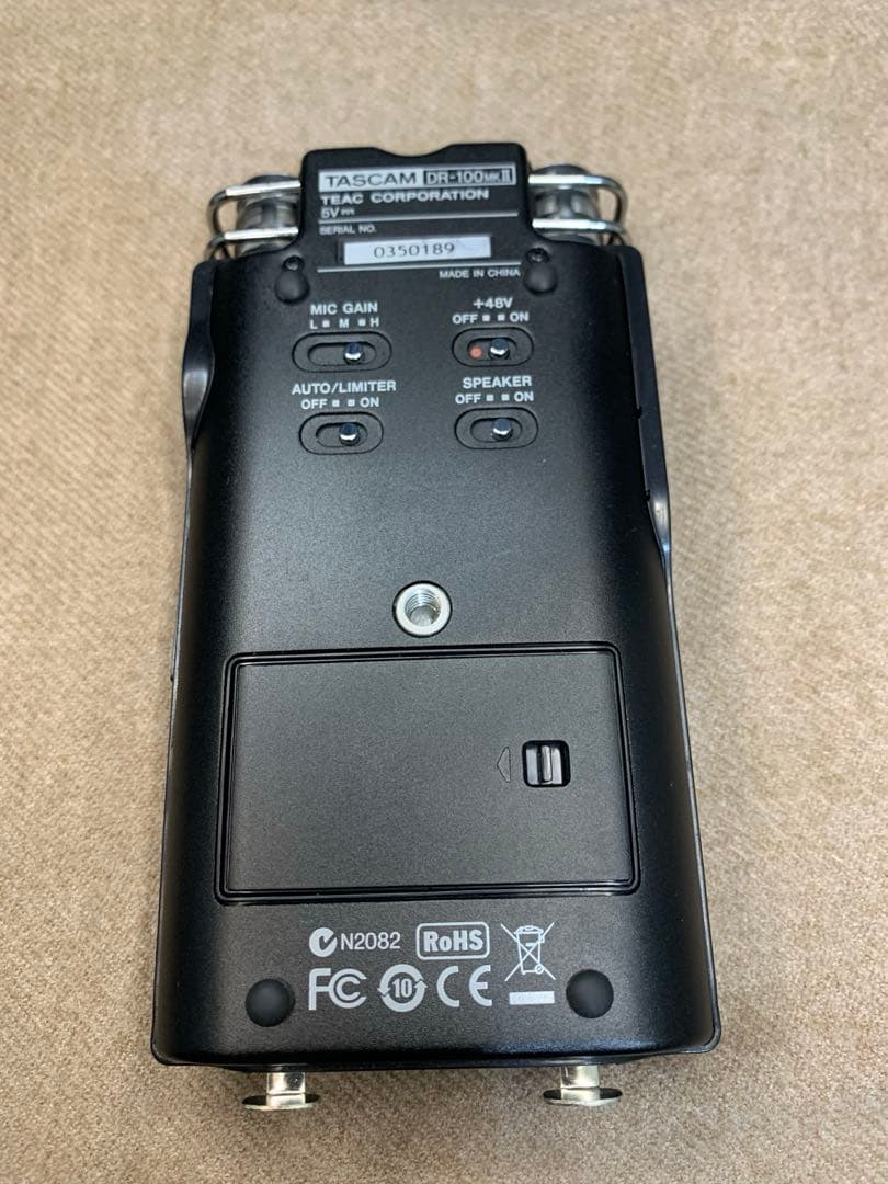 TASCAM DR-100MK2 Linear PCM Recorder ①