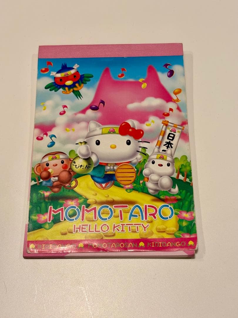 平成レトロ ハローキティ おどうぐばこ メモ帳 文房具 セット