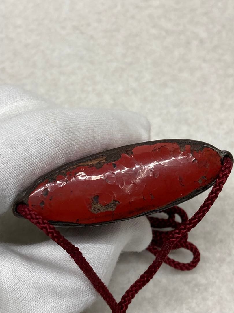 当時物 江戸時代～明治時代 印籠 蒔絵 漆器 3段印籠 玉石在銘 ヤギ根付