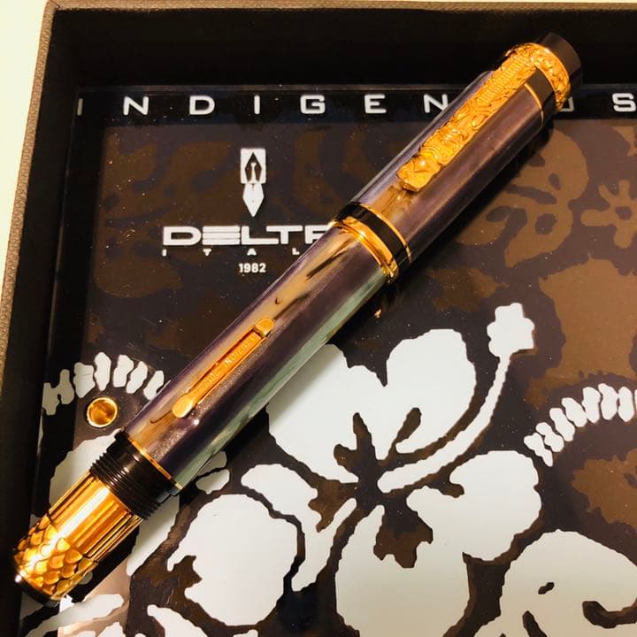 デルタ 少数民族 カナカマオリ 1KS 万年筆 DELTA