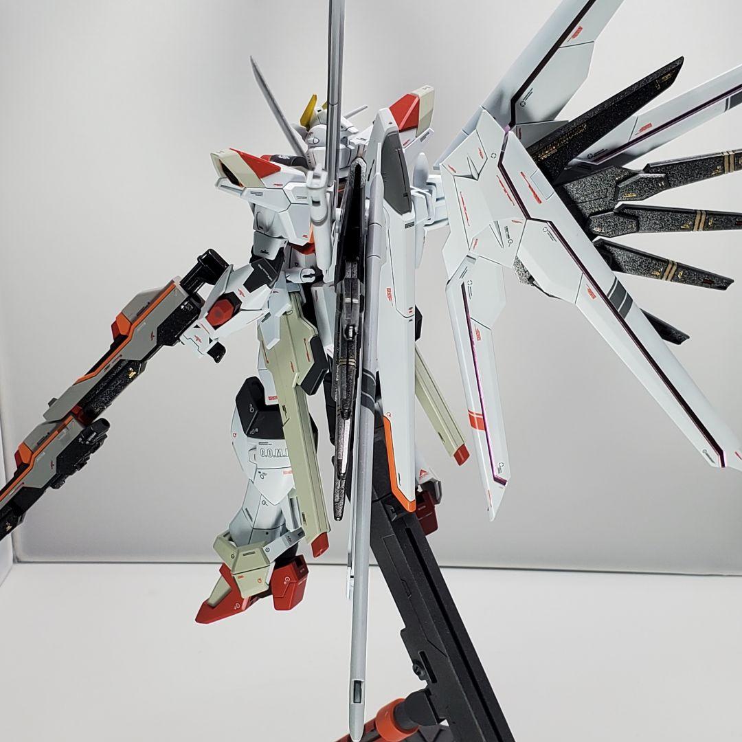 HG マイティーストライクフリーダムガンダム 塗装 完成品 ガンプラ