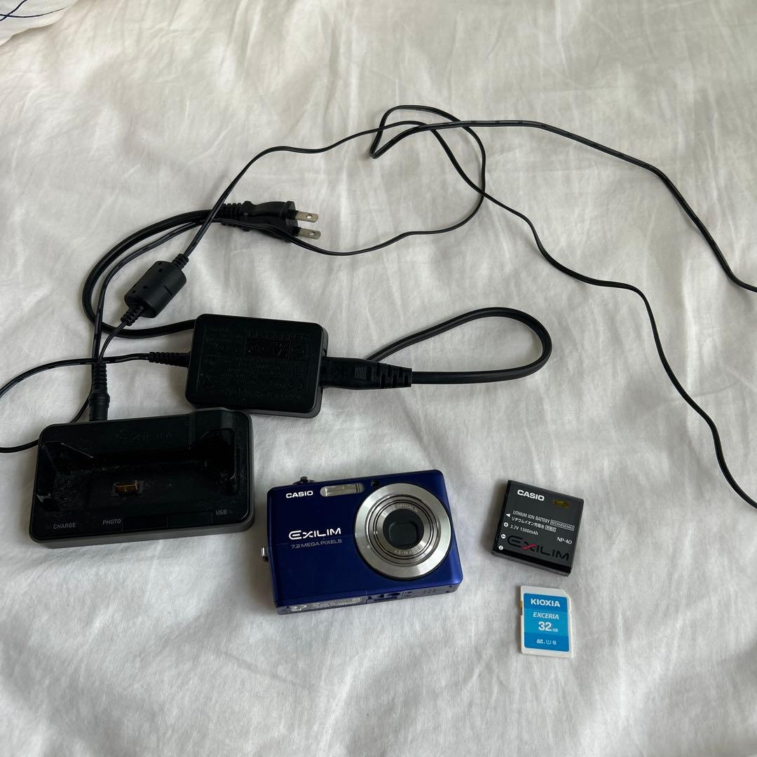 【極美品】CASIO EXILIM EX-Z700 動作確認済 ブルー
