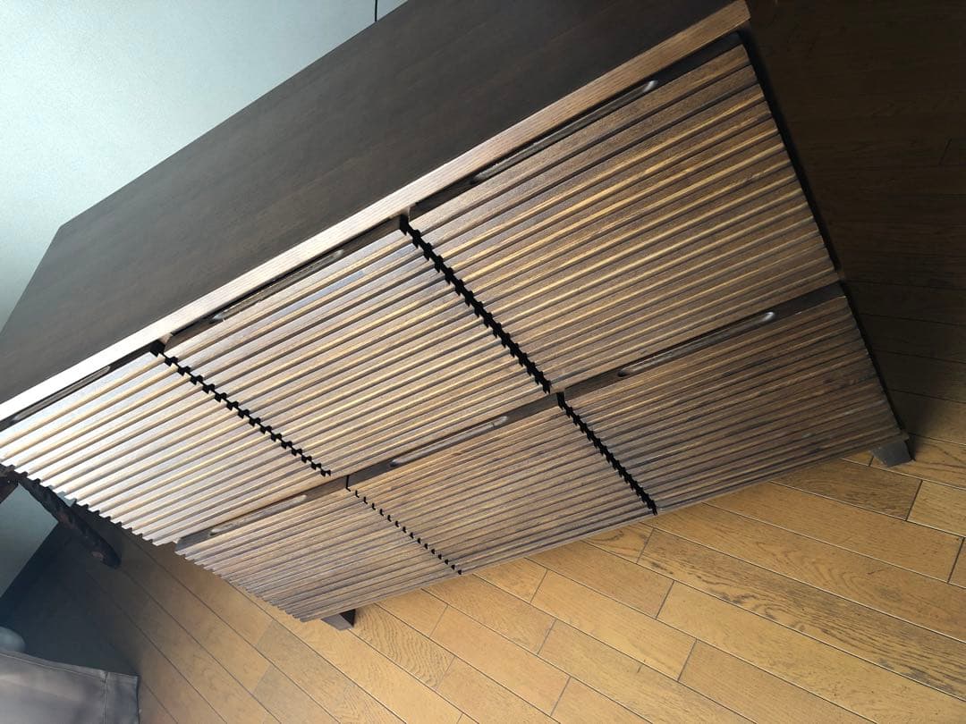 【美品・送料込み】キャビネット　サイドボード　リビングボード　木製