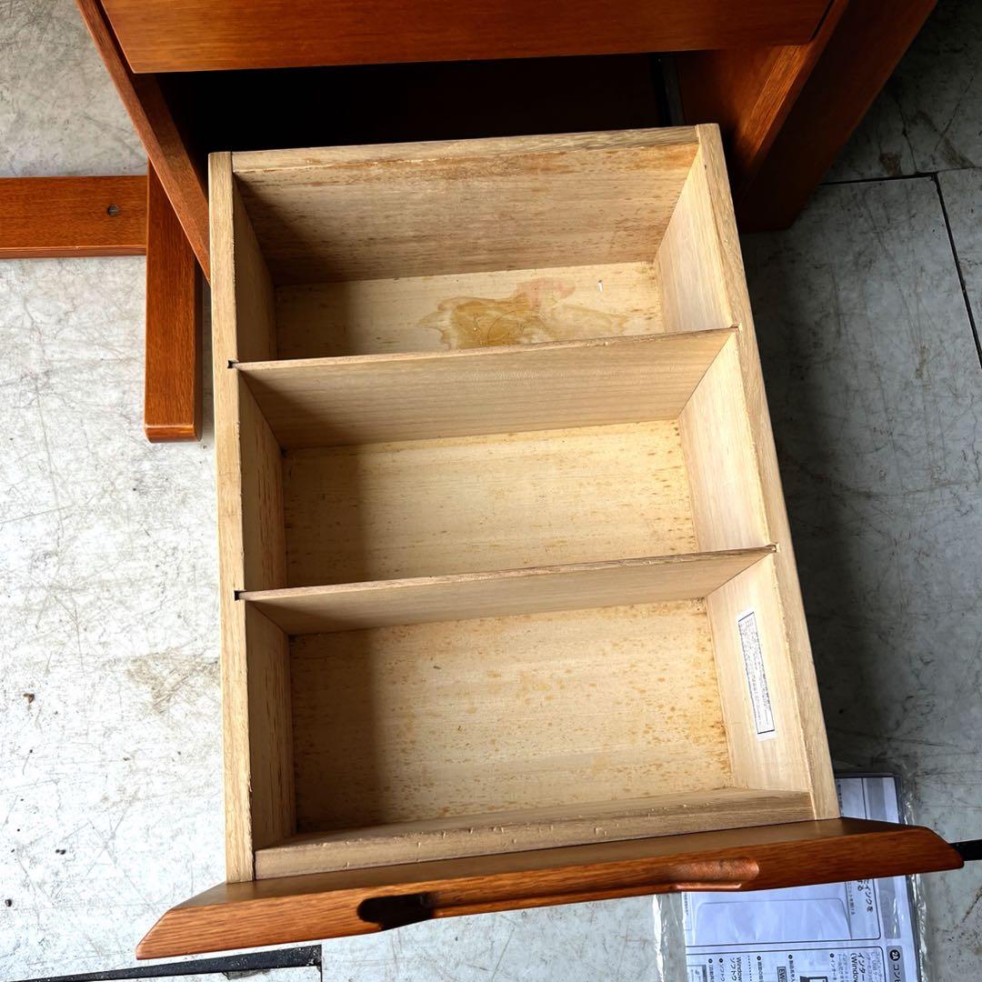 取付無料！コスガ家具 ワークショップ 天然木ワーキングデスク・ワゴン・チェア✨