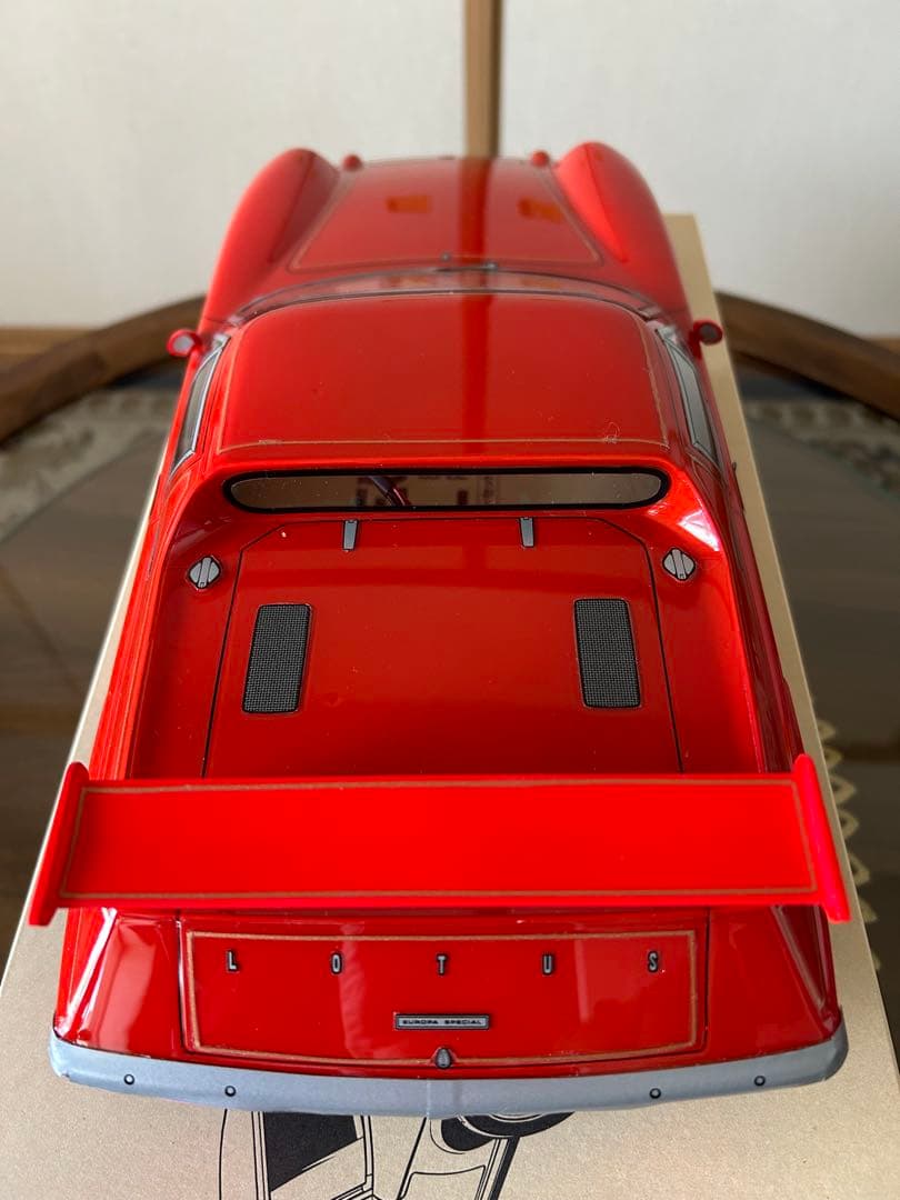 ロータスヨーロッパ　タミヤラジコンボディMシャーシ用