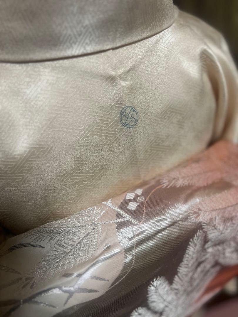 付下げ　4点フルセット　卒業式　入学式　七五三　結婚式　お宮参り　夕焼けベージュ