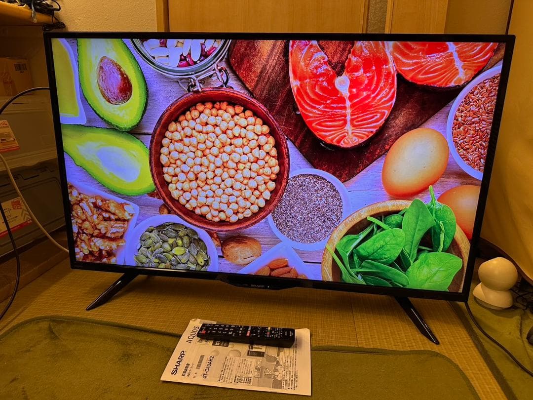 SHARP シャープ　40型　4K　テレビ 4T-C40AH2 19年製綺麗！