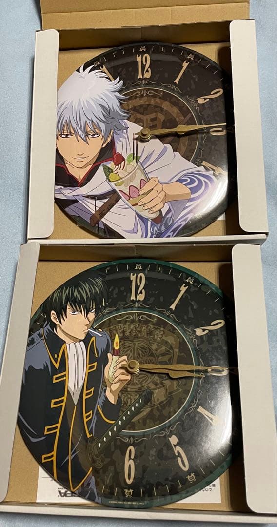 銀魂　銀時＆土方 ティンクロック セット