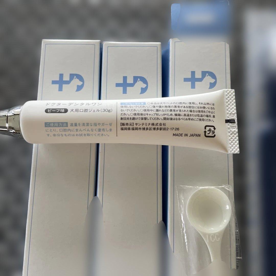 Dr.Dental Wan オーラルケアジェル 30g3本セット　Dr歯ブラシ付