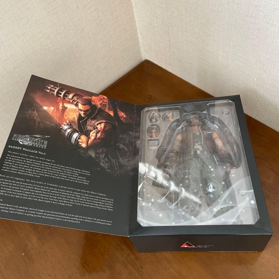 FF7リメイク　バレット　フィギュア　PLAY ARTS改