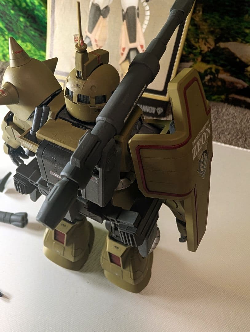 MS-06K　ZAKUCANNON 塗装済み完成品　マスターグレード