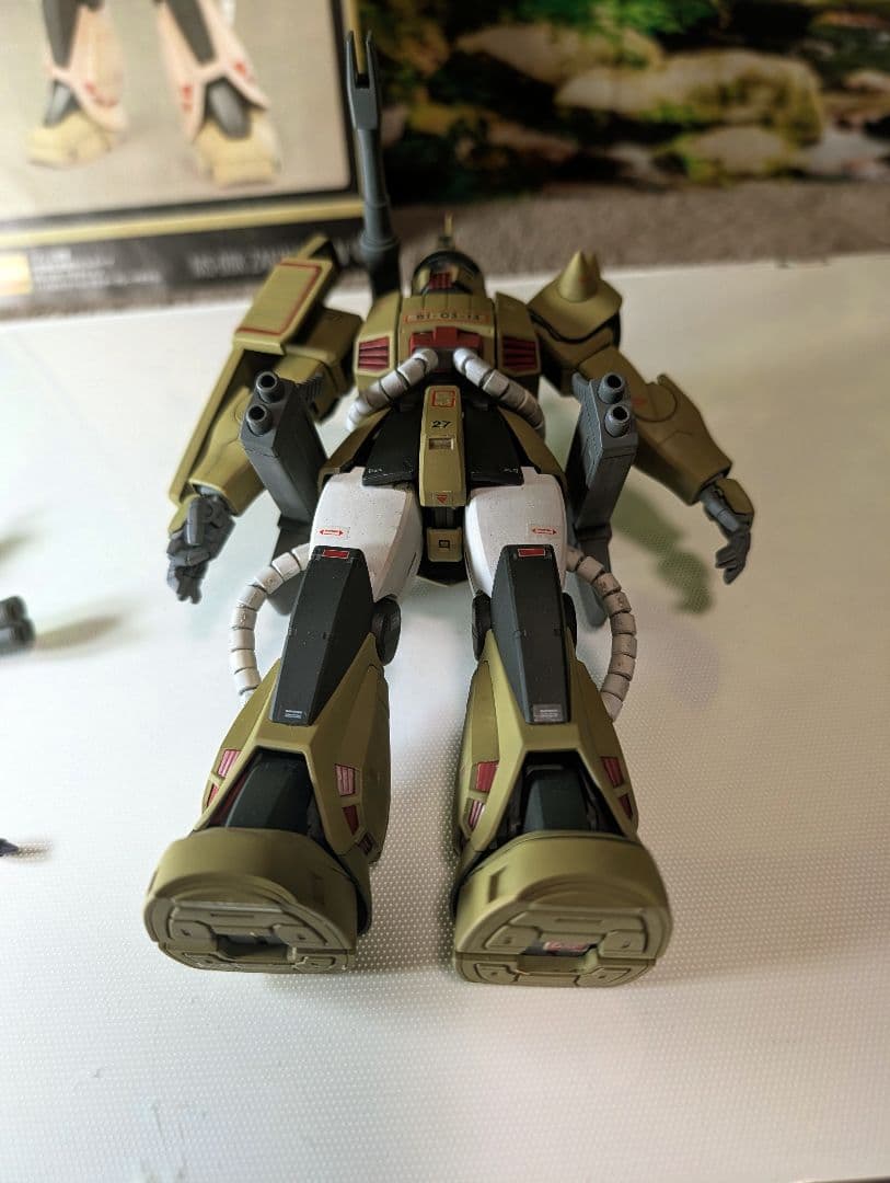 MS-06K　ZAKUCANNON 塗装済み完成品　マスターグレード