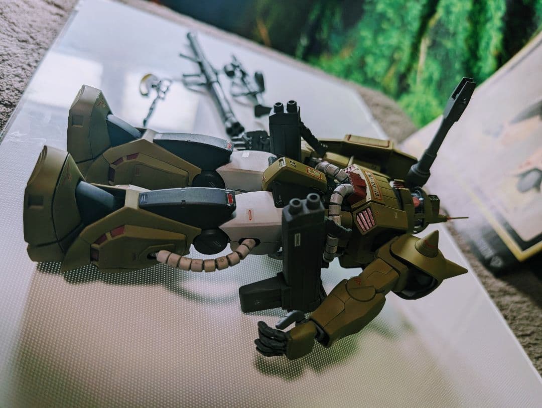 MS-06K　ZAKUCANNON 塗装済み完成品　マスターグレード