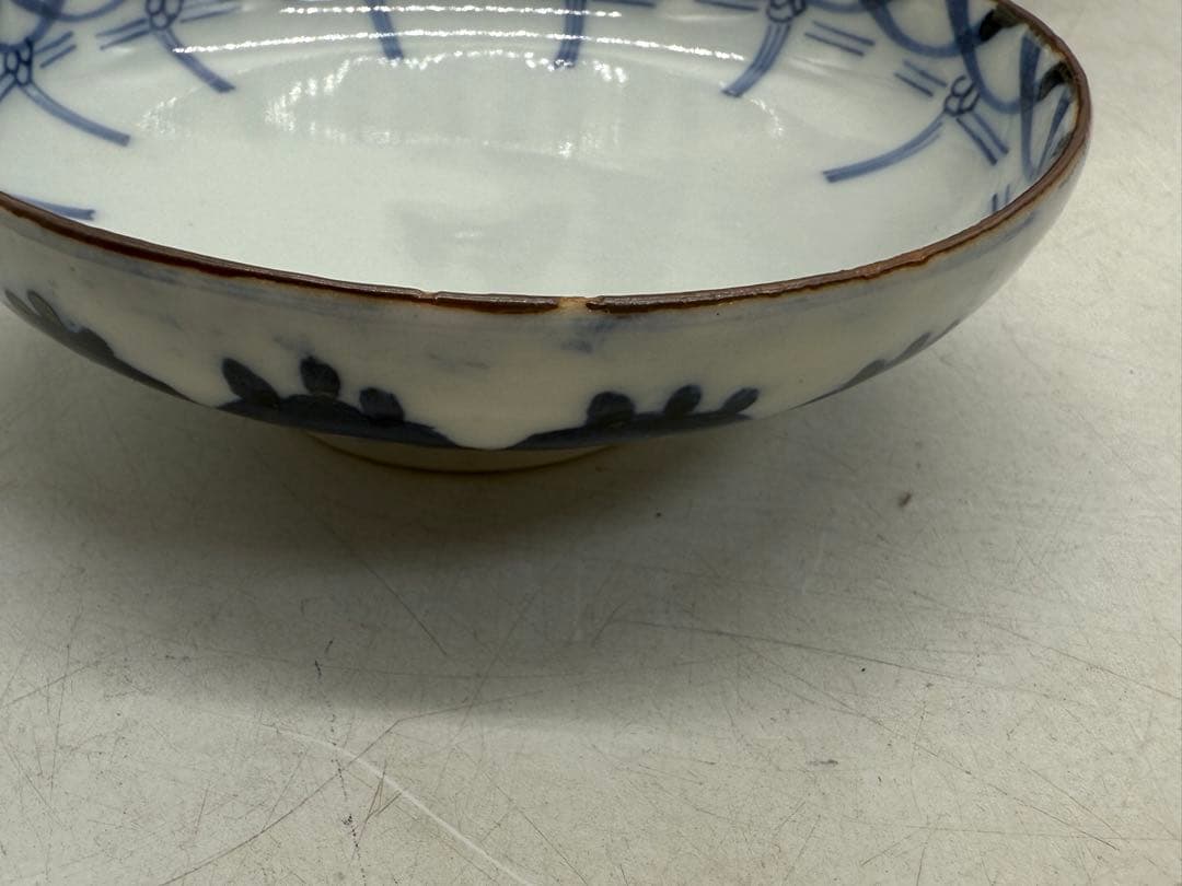 中国　清時代　道光庚子年製　染付蓋茶碗ペア　送料込み251130