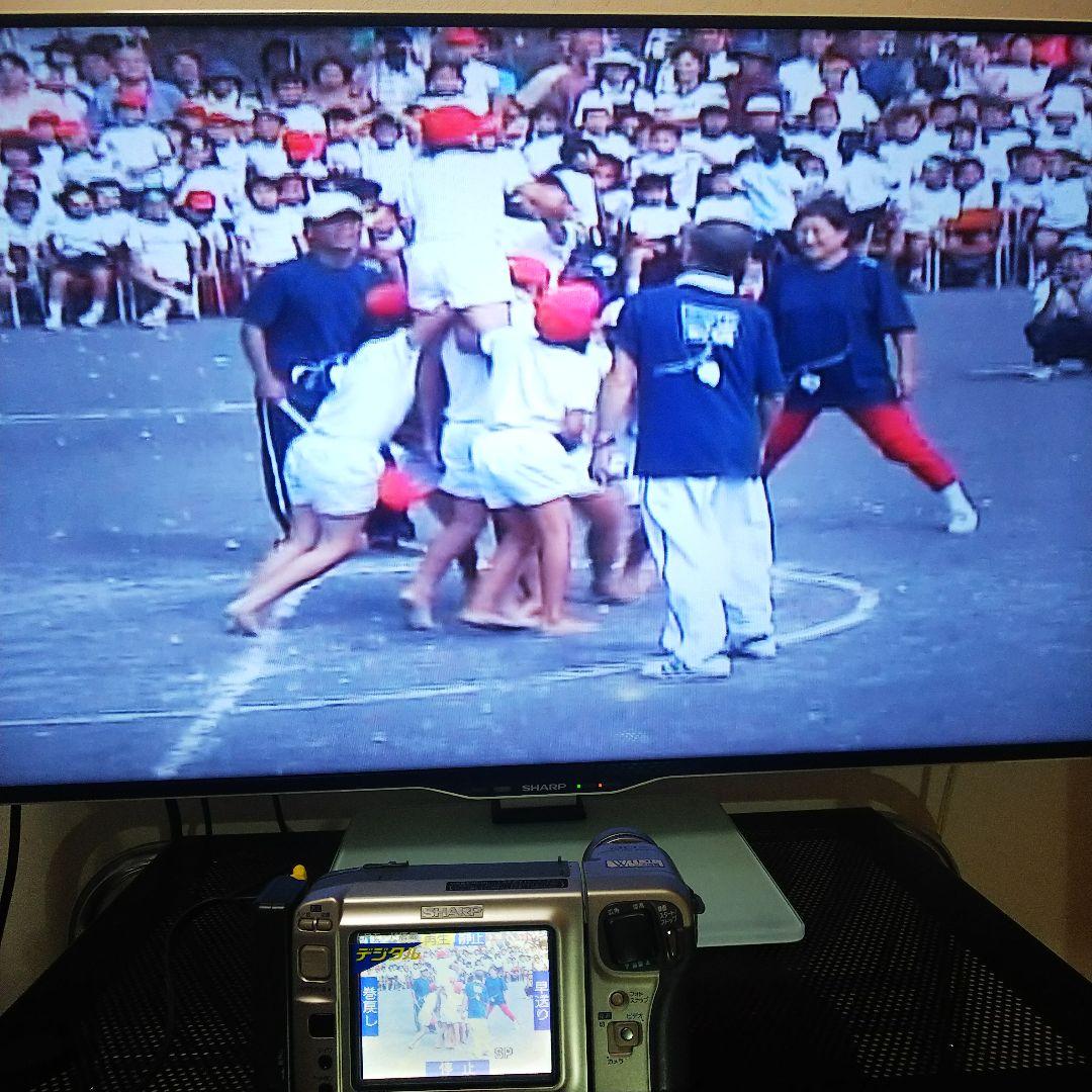 ★再生可能 SHARP ミニ DV ビデオカメラ VL-EX2