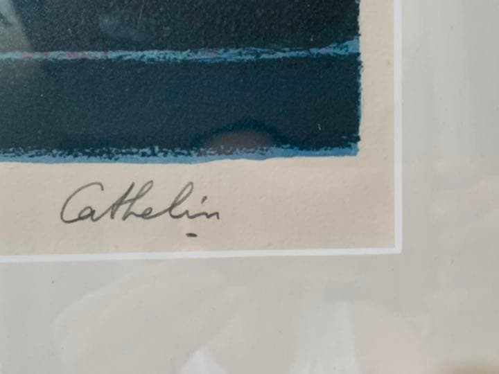 ベルナール　カトラン　リトグラフ