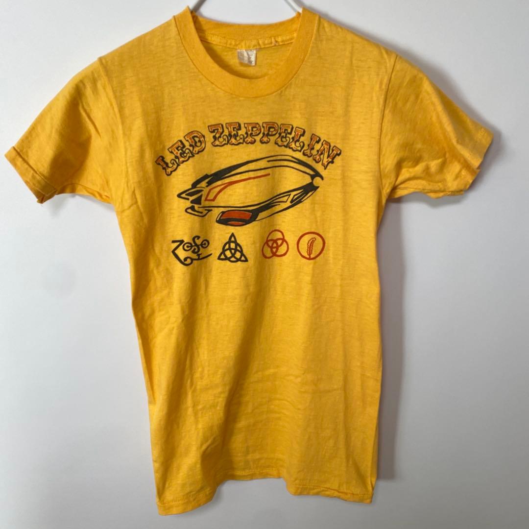 ヴィンテージ レッドツェッペリン USA製 70's バンドTシャツ Sサイズ