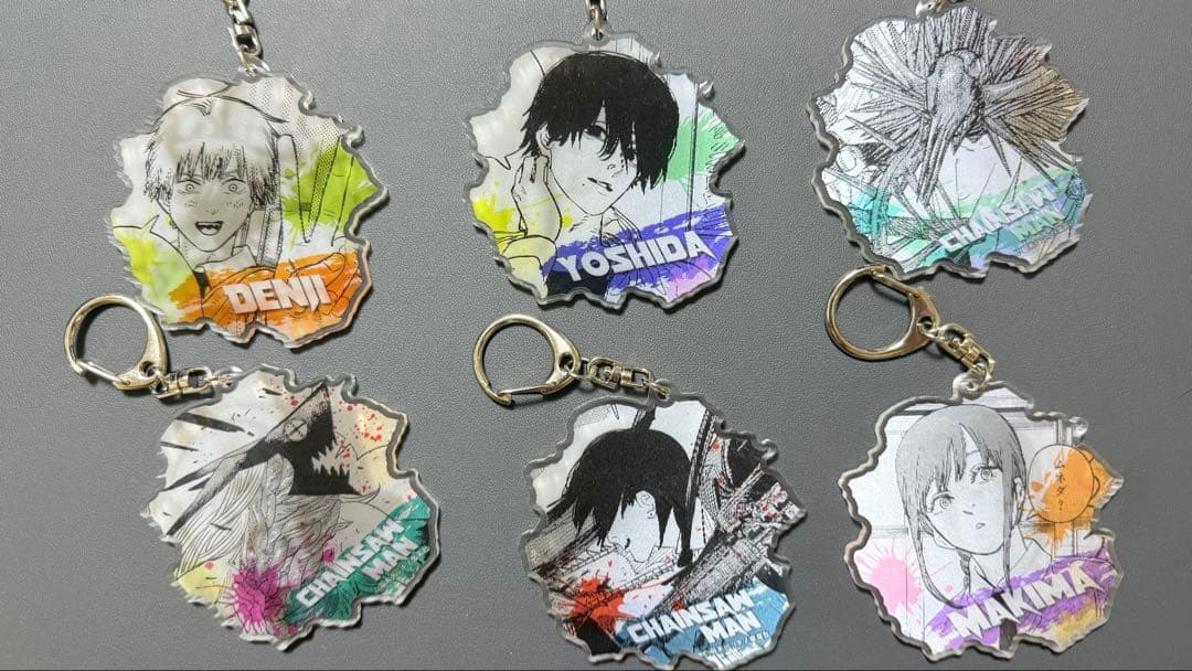 チェンソーマン チェンジングキーホルダー 6点セット　コンプリート