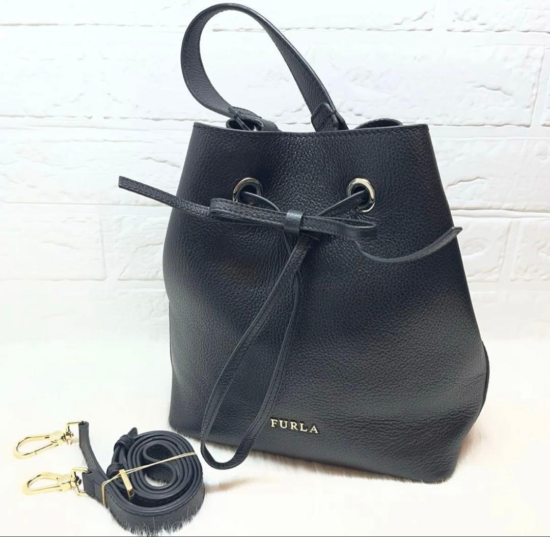 【美品】FURLA フルラ　2way バッグ　ショルダー