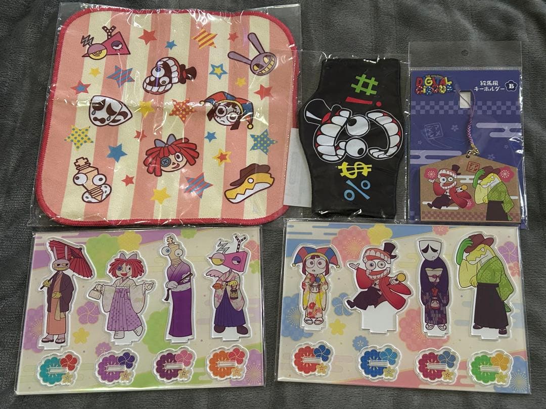 アメイジングデジタルサーカス アクリルスタンド タオル キーホルダー 等 セット