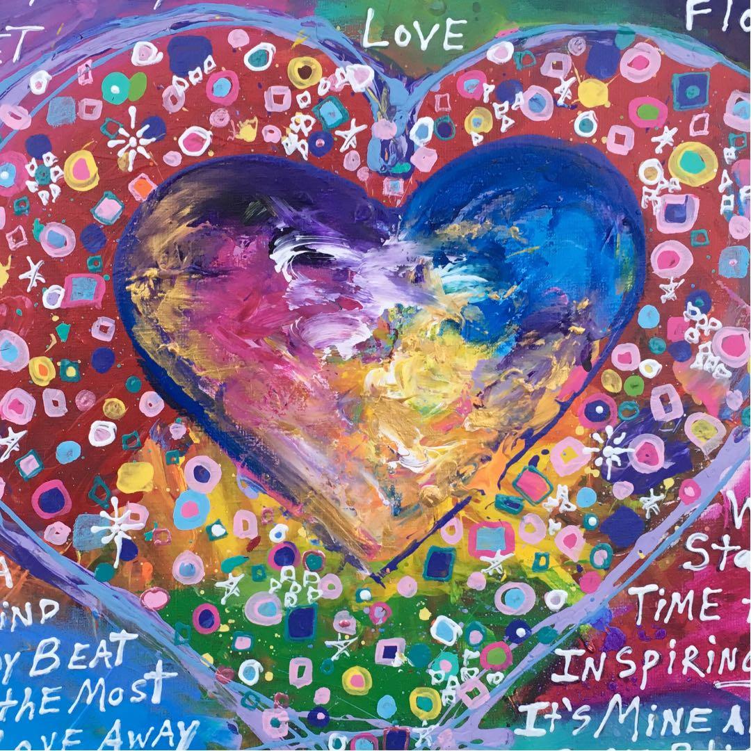 ★ORIGINALアート GIVE LOVE Away 2day