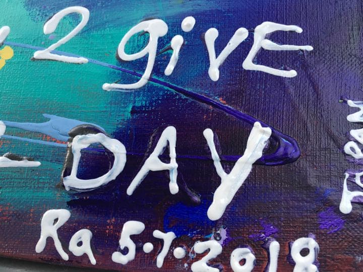 ★ORIGINALアート GIVE LOVE Away 2day