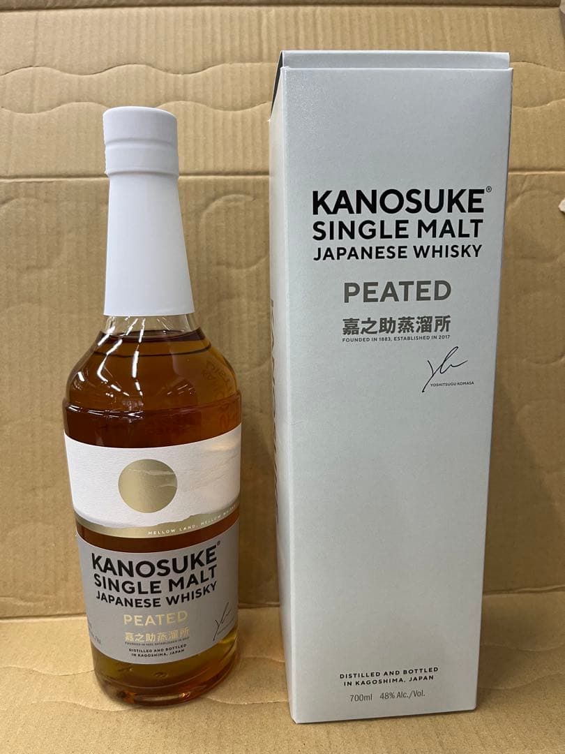 嘉之助　シングルモルト　ピーテッド　700ml