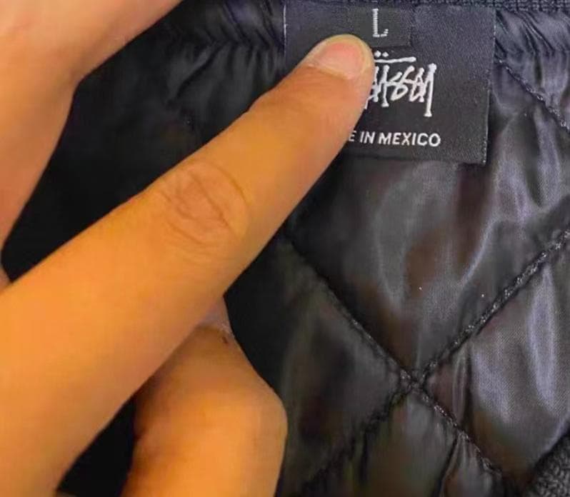 Stussy スタジャン ブラック