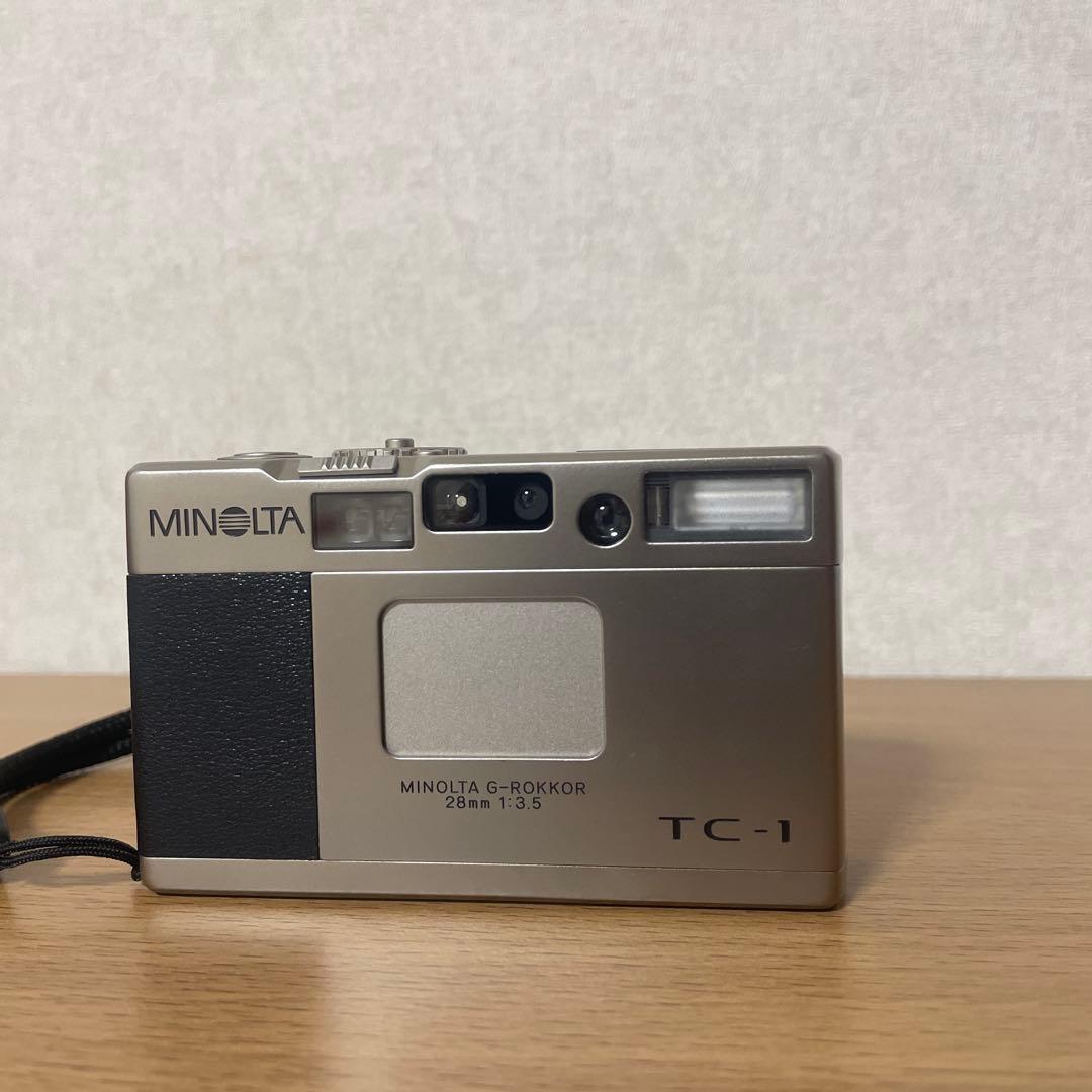 MINOLTA TC-1 コンパクトフィルムカメラ　ソフトケース付き