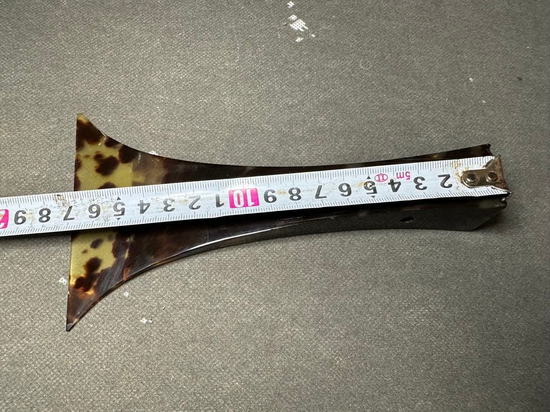 高級　津軽三味線　鼈甲撥　天然素材　バチ　和楽器 民謡　アンティーク　細密細工