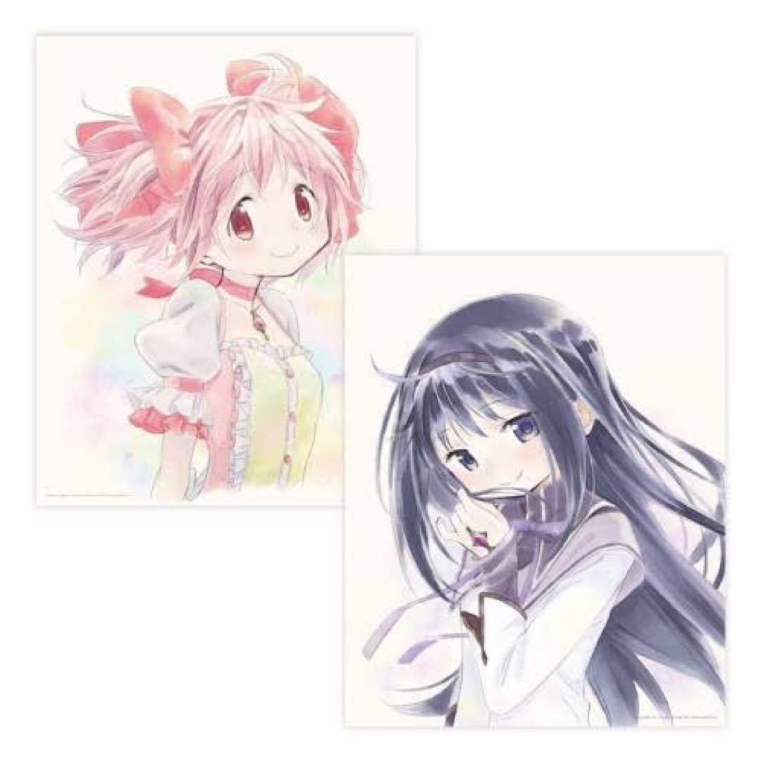 魔法少女まどか☆マギカ まどマギ 鹿目まどか 暁美ほむら キャンバスアート