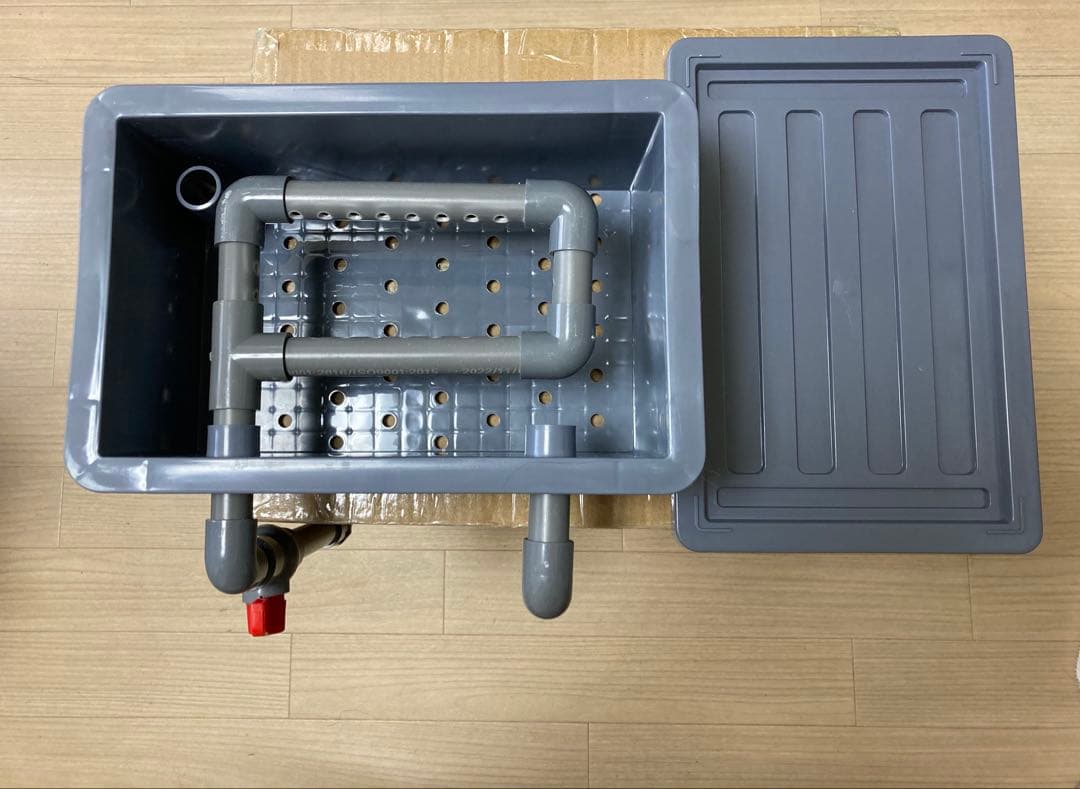 水中ポンプ25wろ材付きフルセット大型水槽万能濾過装置濾過外部式濾過層送料込み