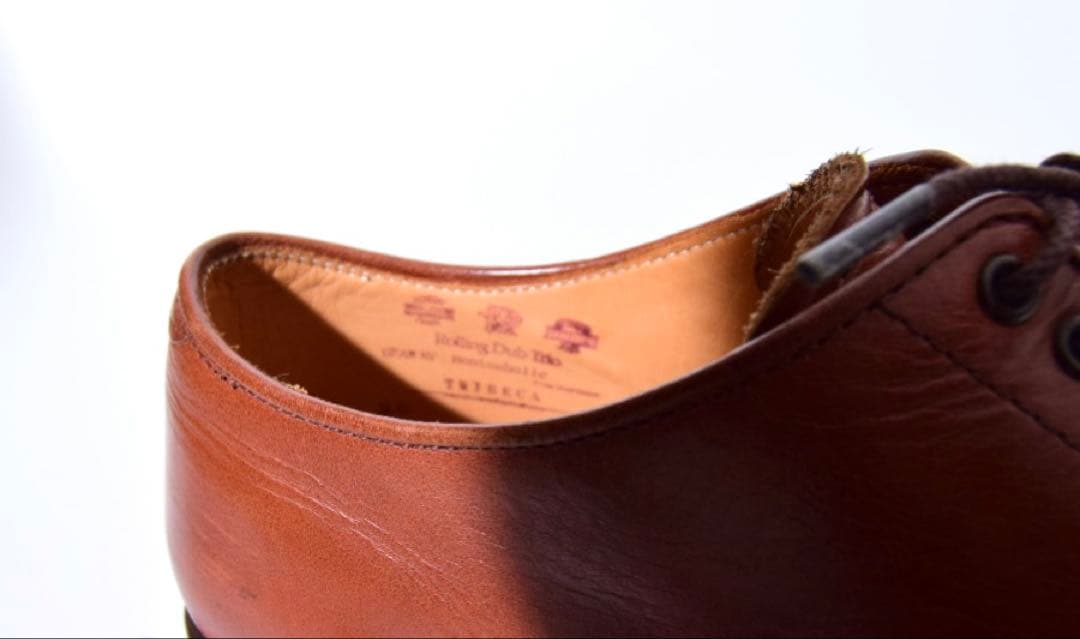 ROLLING DUB TRIO TRIBECA レザーシューズ ブラウン