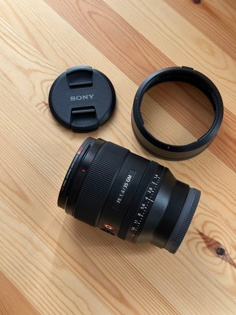 SONY 35mm f1.4 GM 単焦点レンズ