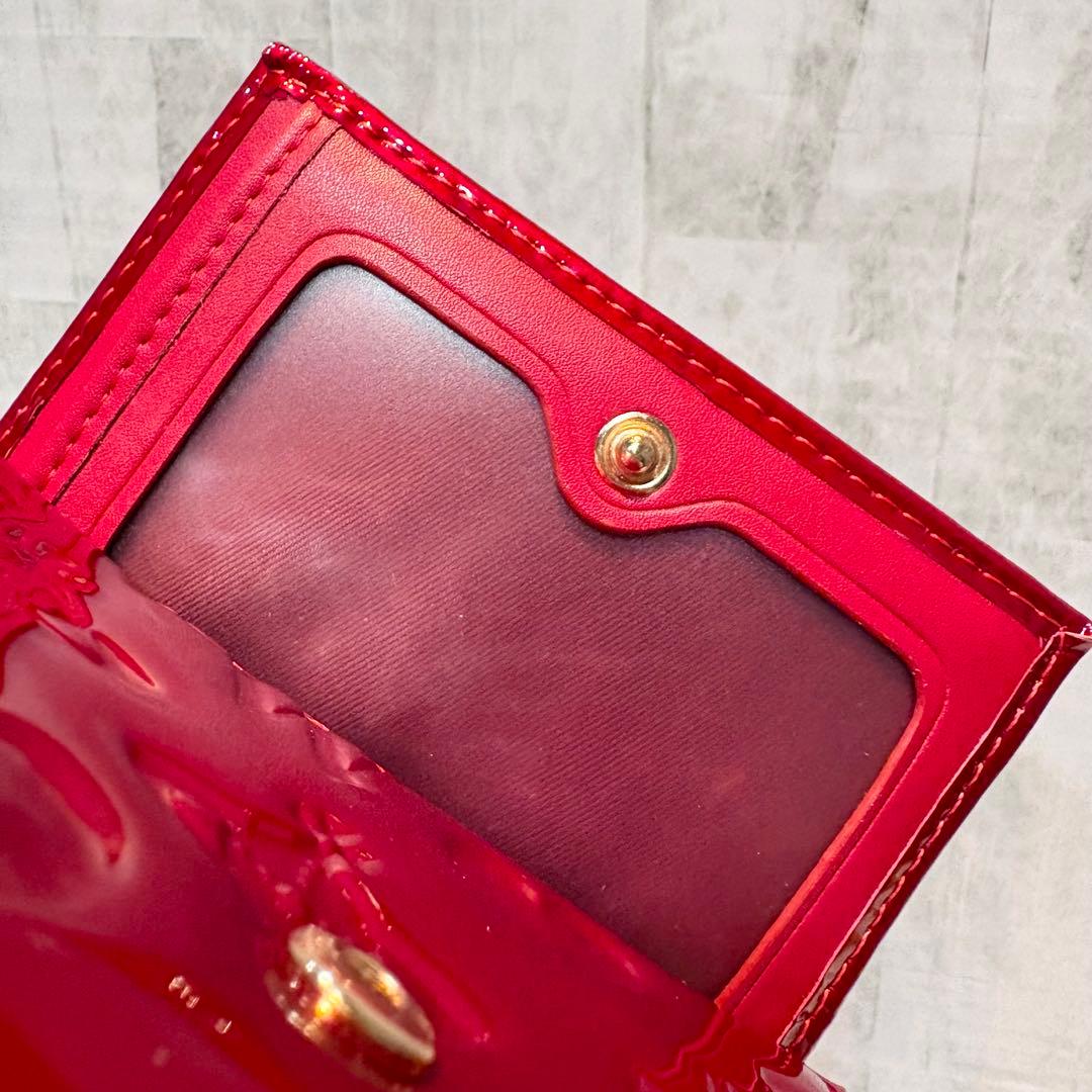 Vivienne Westwood 3つ折り財布 / レッド/ゴールド金具付き