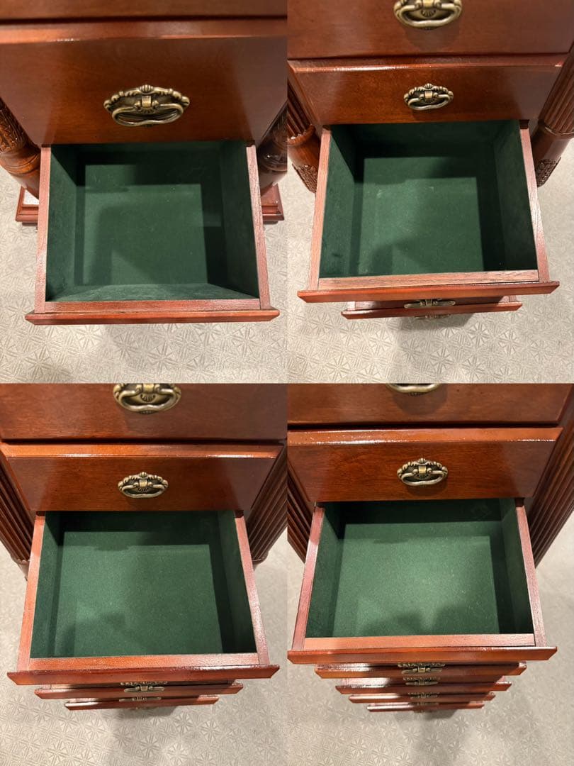 MADE IN USA・アンティーク・アクセサリーキャビネット・ヴィンテージ