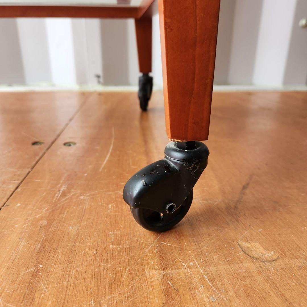 ヴィンテージ　天然木 サービスワゴン キッチンワゴン トロリーワゴン