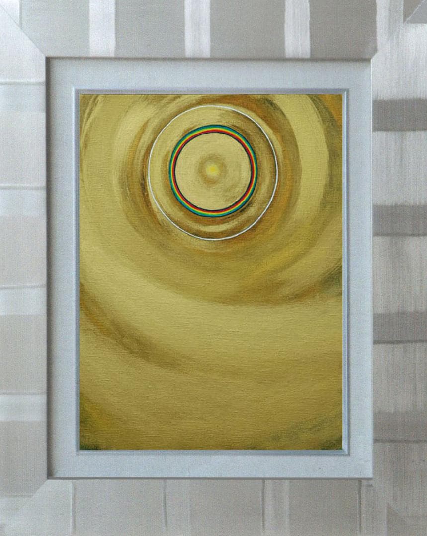 油絵 菅家令子 絵 絵画 インテリア F6-G262023 風景 祈り 希望奇跡