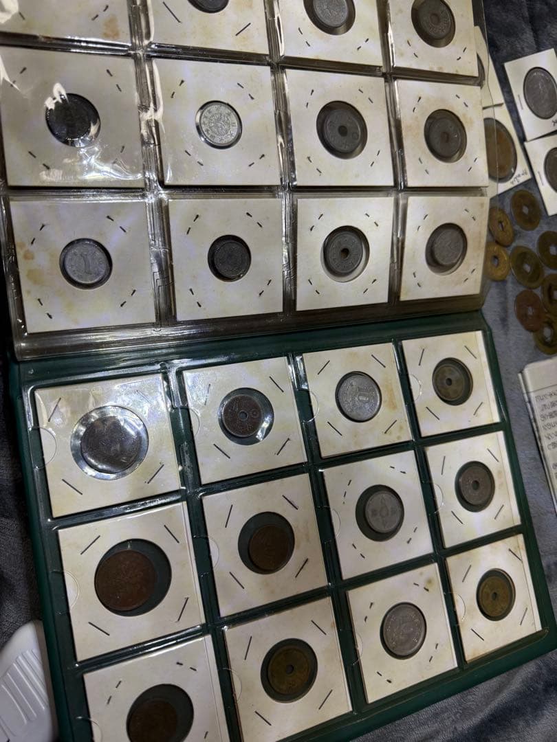 中国穴銭 アルバム96枚揃い 古銭 清朝 咸豊重宝 雍正 康熙など 永楽 