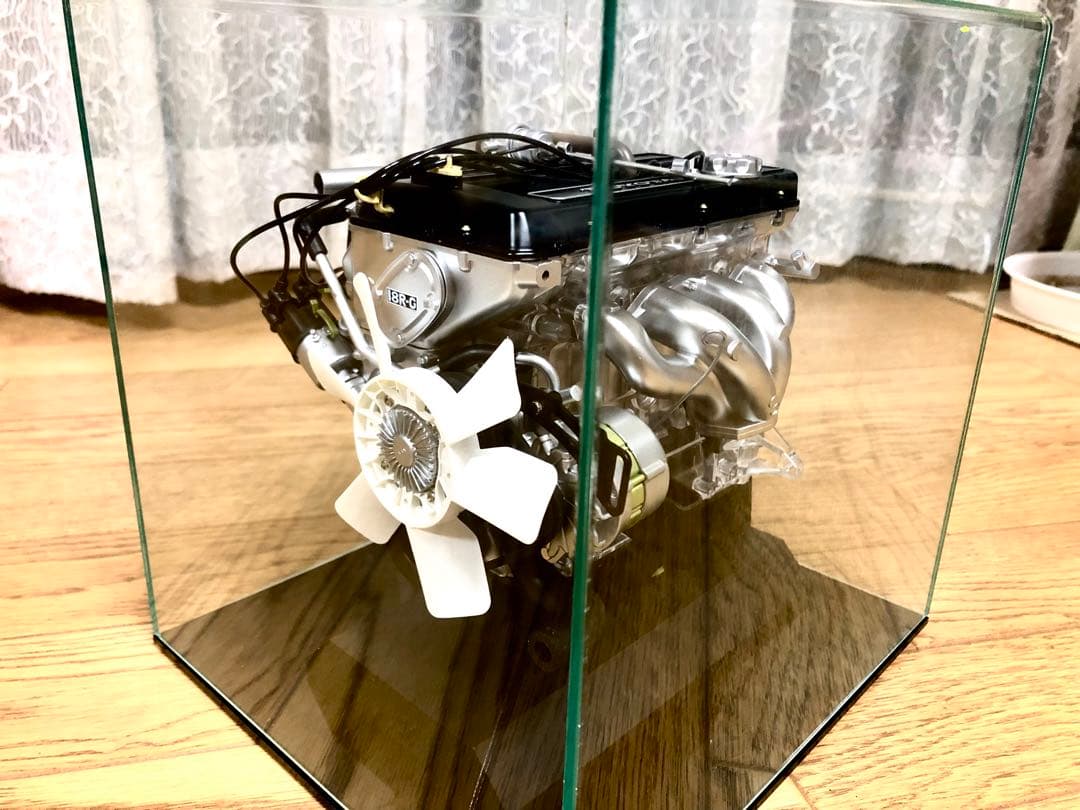 【アシェット】トヨタセリカLB2000GT 1/4スケール18R-G型エンジン