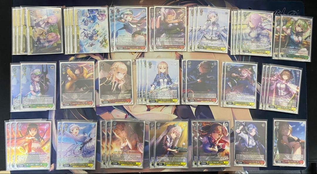 ヴァイスシュヴァルツ　ヘブンバーンズレッド　デッキ　調整パーツ付き