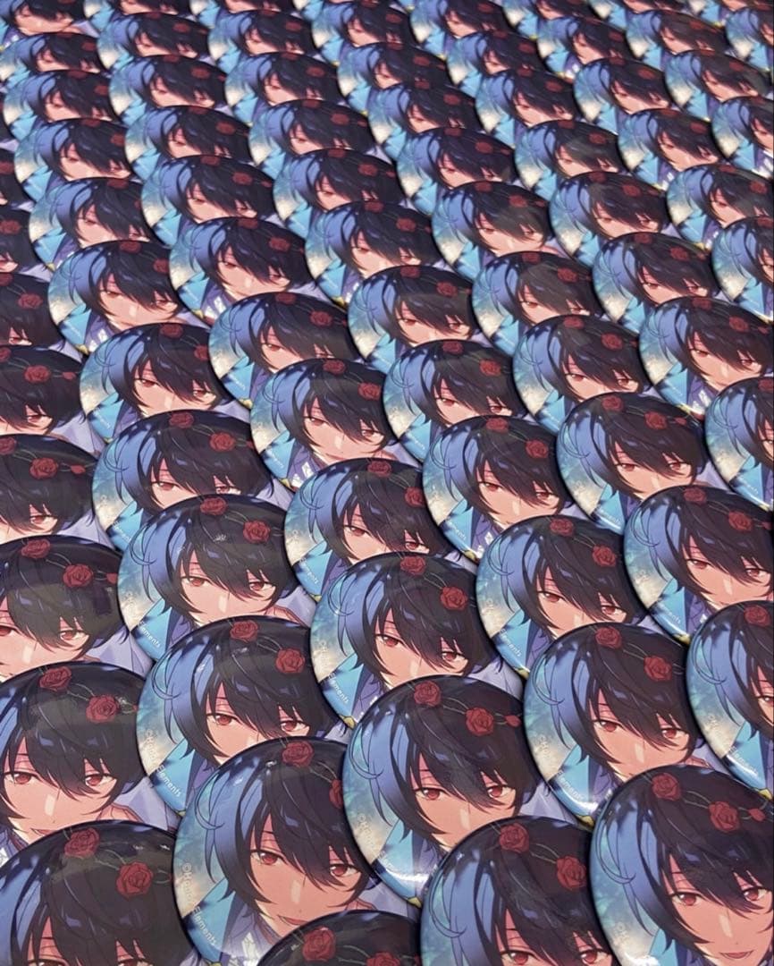 朔間凛月 フィーチャースカウト缶バッジ 82個