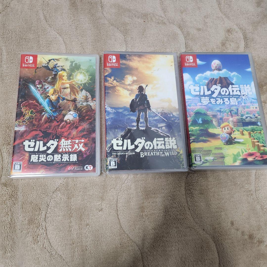Nintendo Switch 本体 + ゼルダゲーム3本セット