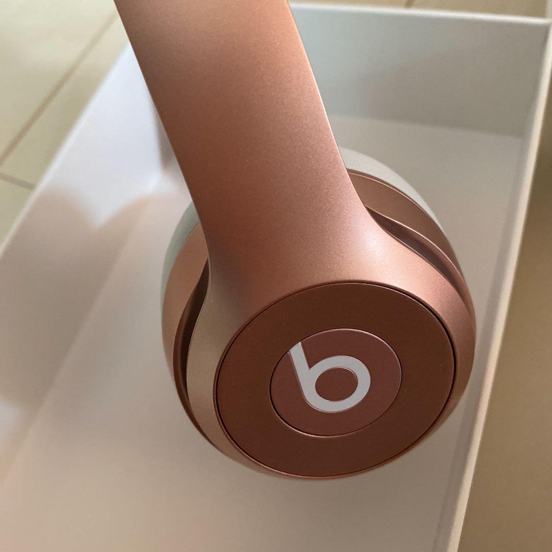 値下げ！！Beats Solo 2 ワイヤレス　ローズゴールド