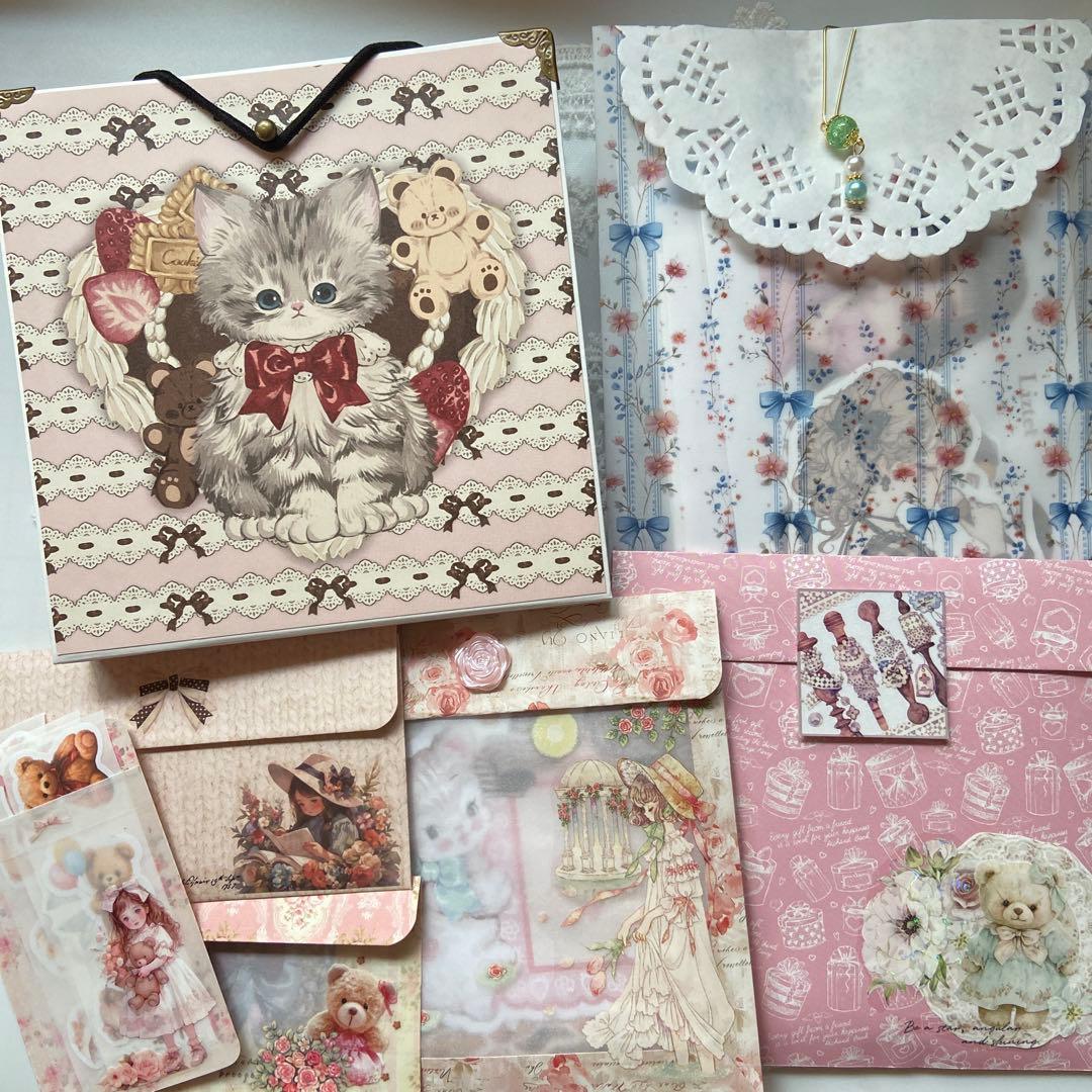 おすそ分けファイル8点セット (国内外マステ100枚付き)