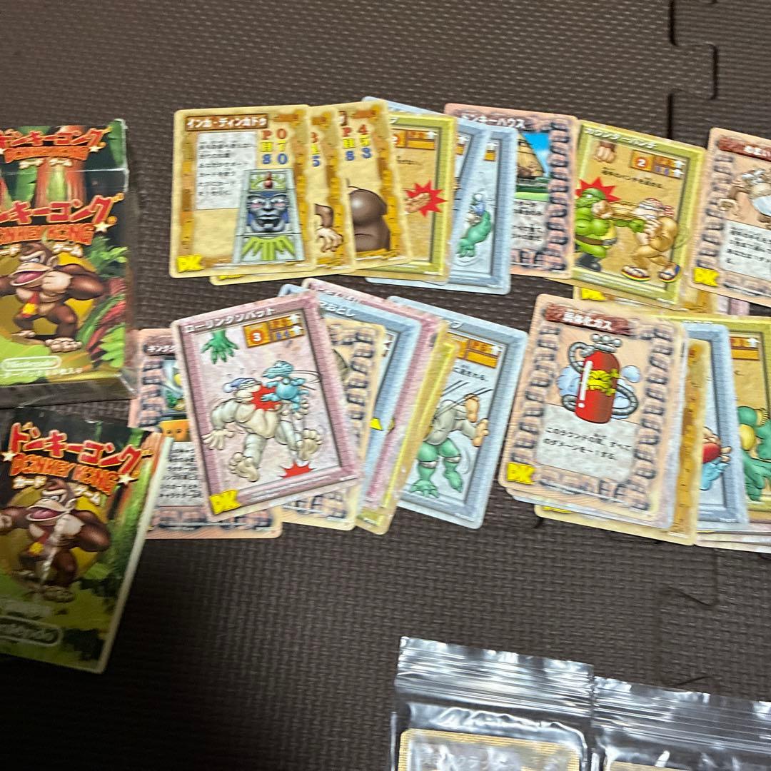 ‼️超希少ドンキーコングカードゲーム　スターターパックセットキラカード2枚他63枚