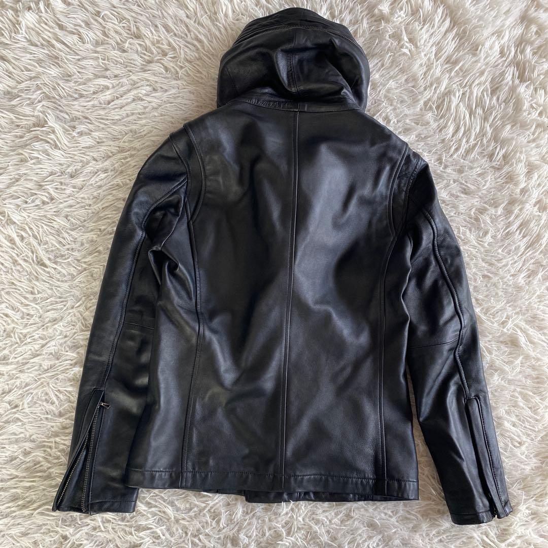 キャサリンハムネット KATHARINE HAMNETT レザージャケット　S